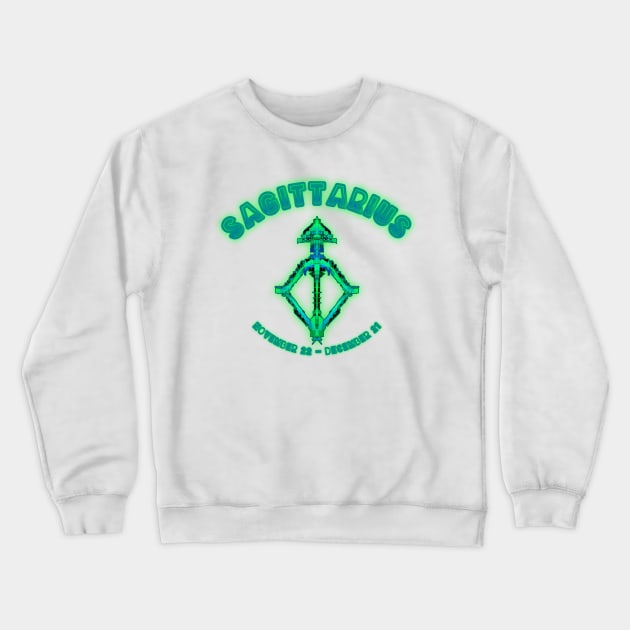 Sagittarius 7b Forest Crewneck Sweatshirt by Boogie 72